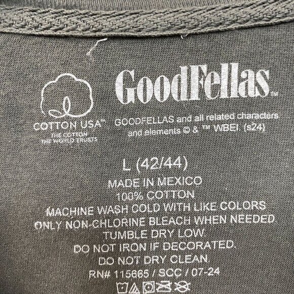 GoodFellas : The Movie Promo Poster T-Shirt Large - Picture 5 of 5